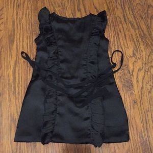 Joyfolie size 4 dress black euc